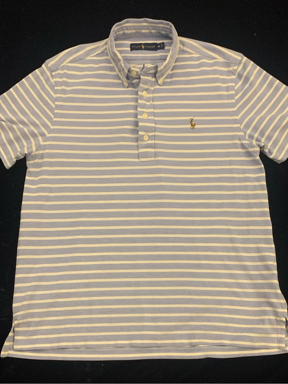 RALPH LAUREN SS 4 Button All Cotton BD Polo